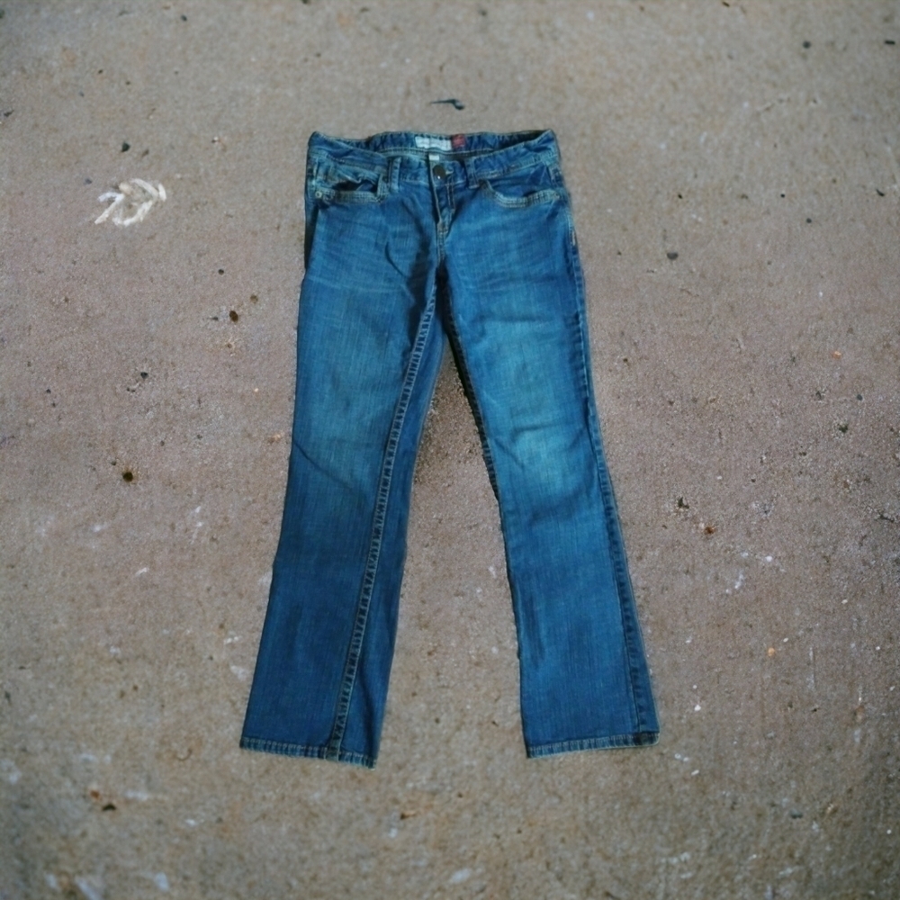 AEROPOSTALE Chelsea Bootcut size 7/8 denim jeans - Picture 2 of 3